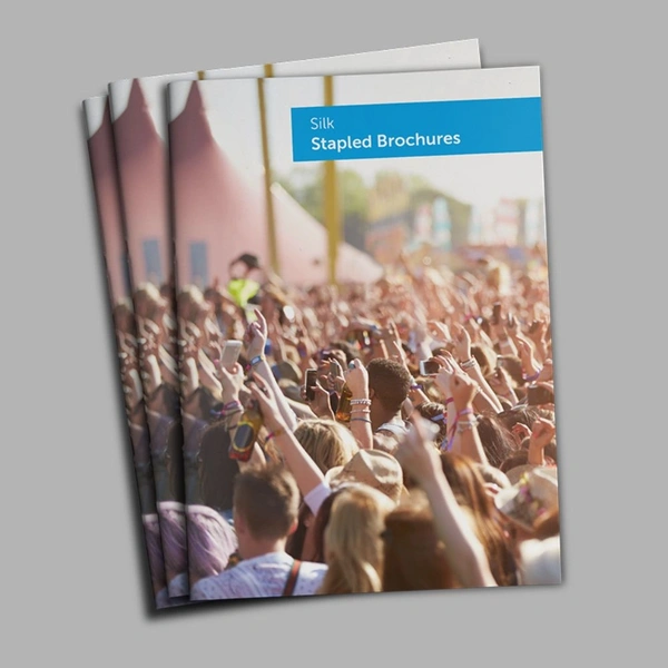  Brochure Stapled Silk